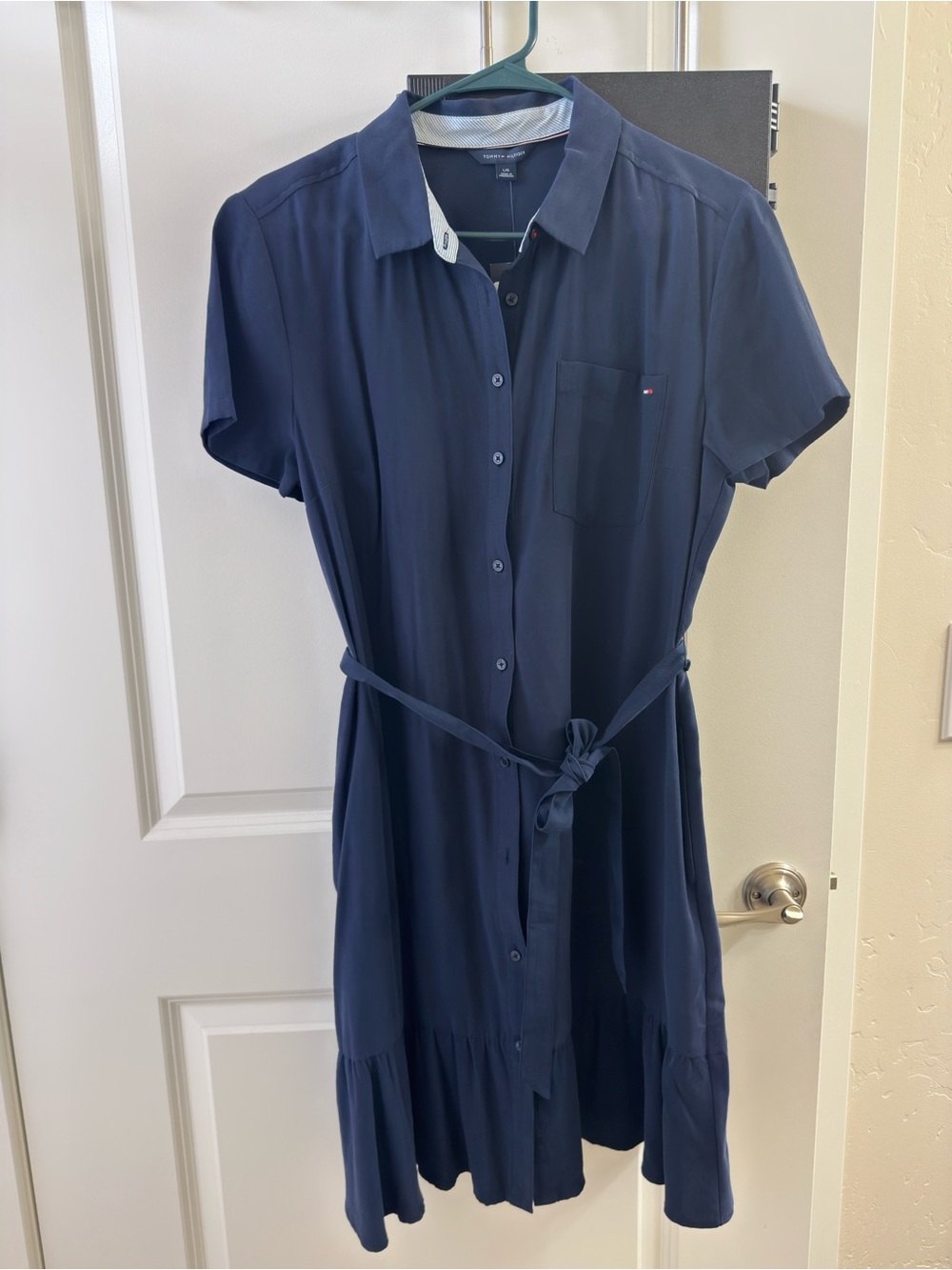 Navy Blue Dress with Pockets!